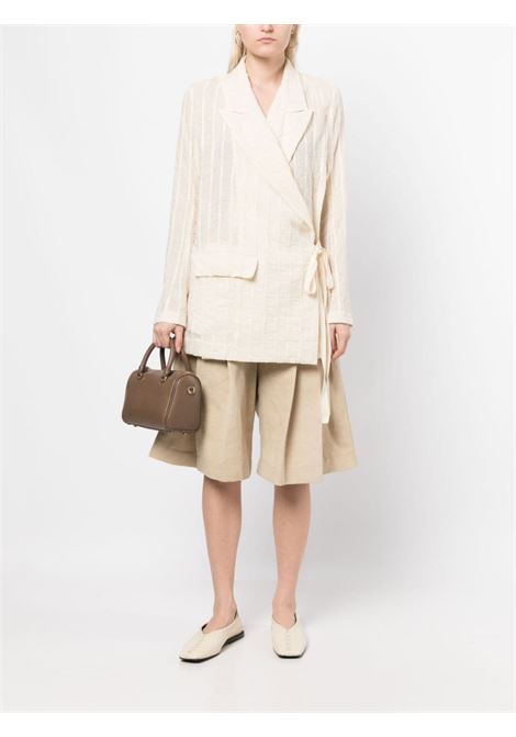 textured fabric jacket UMA WANG | Jacket | UW6010UW101